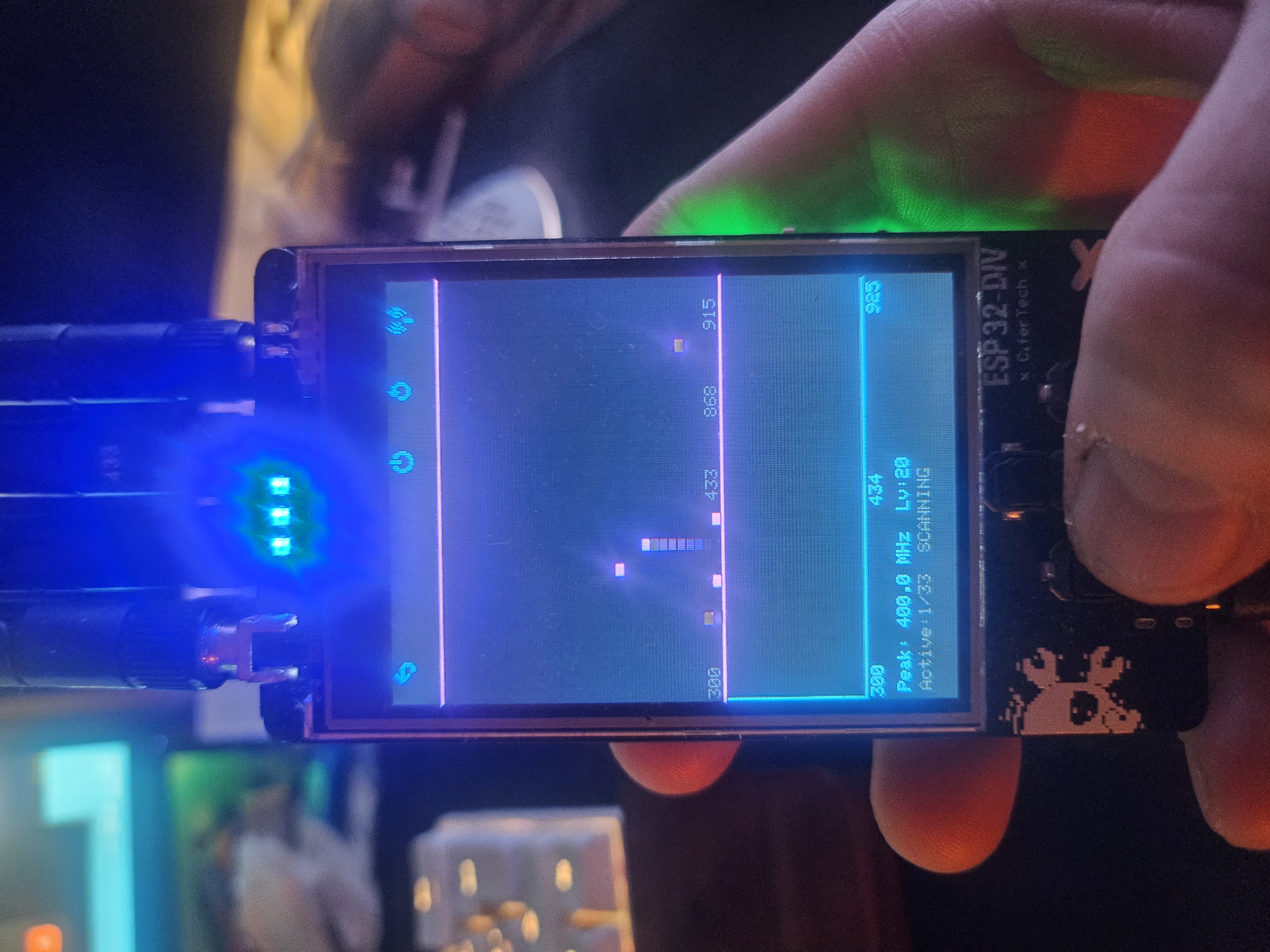 ESP32-DIV v2.1 — Sub-GHz CC1101